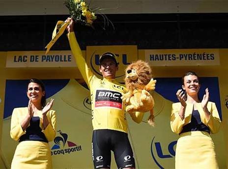 ואן אוורמאט עם החולצה הצהובה (Getty)