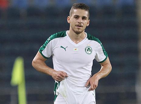 הצד פחות מרוצה של הערב. עגייב (צילום: דני מרון)