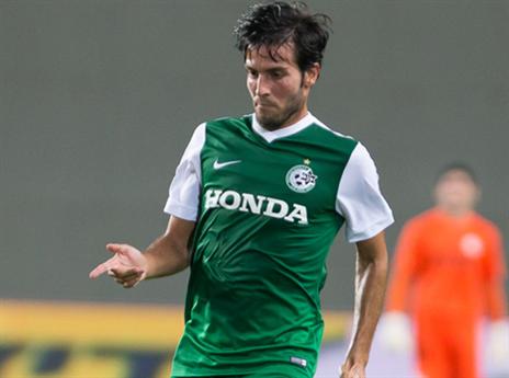 ואליינטה. לא רגוע באימון מכבי חיפה (צילום: עודד קרני)