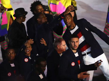 כוכבי נבחרת ארה"ב בכדורסל (GETTY)