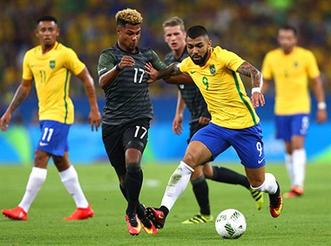 גאביגול פורץ קדימה. הערב במרקאנה (Getty)