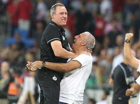 מולנסטיין ימשיך באותו ההרכב שניצח את הפועל (צילום: אלן שיבר)