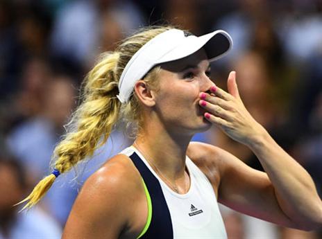 ניצלה את הפציעה של יריבתה. ווז'ניאקי (gettyimages)