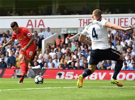 אחד משני נציגים של ליברפול, קוטיניו (gettyimages)