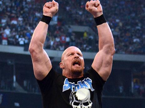 הפך מנבל לגיבור. סטיב אוסטין (getty)