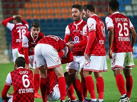 שחקני סכנין חוגגים בטדי. "רוצה להודות להם" (דני מרון)