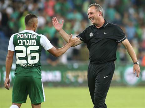 מוגרבי ומולנסטיין בימים יפים יותר (צילום: אלן שיבר)