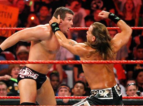 מייקלס בימיו בזירה: "לא ידעתי מתי היקנבוטום נגמר ומתי שון מייקלס מתחיל" (Getty)