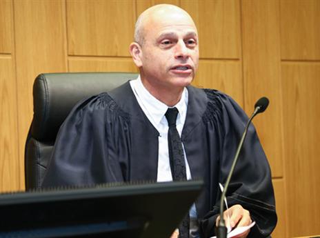 השופט אורן אורנשטיין (צילום: אלן שיבר)