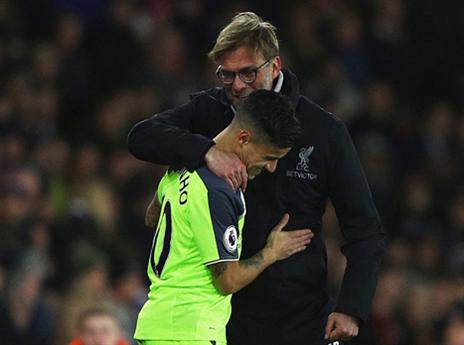 חזר מהפציעה אחרי חודש וחצי. קוטיניו (getty)