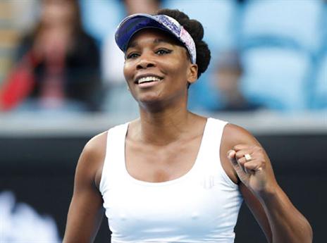 וויליאמס חוגגת ניצחון קליל (Getty)