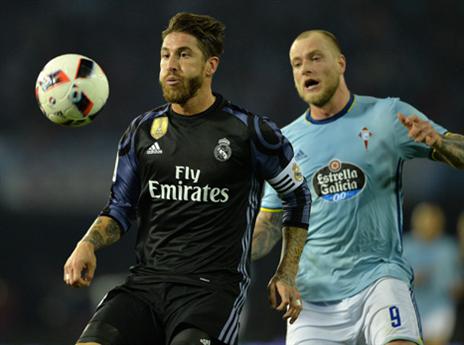 ראמוס מול וואס. כמעט השלים מהפך תוך ארבע דקות (Getty)