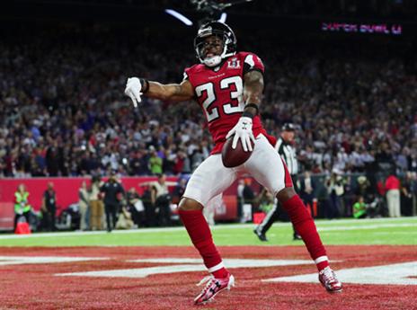 ולקח את זה כל הדרך לאנדזון, טאצ'דאון ו-0:21 לאטלנטה (Getty)