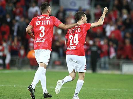 ב"ש מאושרת. חזרה לחגוג בליגה (צילום: אלן שיבר)