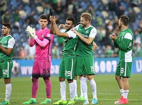 הירוקים חזק במאבק על המקום הרביעי (צילום: יוסי שקל)