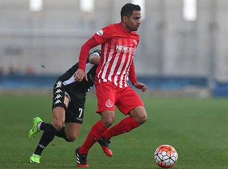 התנצל בפני גלבאן. משומר (צילום: נמרוד גליקמן)