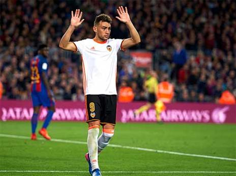 כבש מול בארסה. גם מול ריאל? מוניר (Getty)