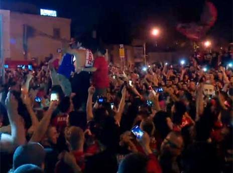 חגיגות עד לשעות הבוקר