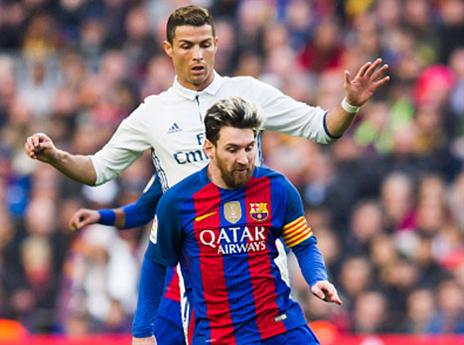 תמיד באותה נשימה. רונאלדו ומסי (getty)