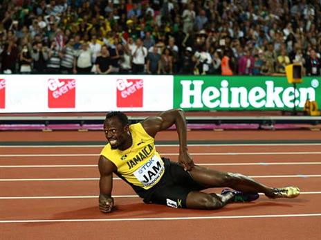 פארה צפה בריצה שלו מהאצטדיון: "רציתי שיפרוש עם הזהב" (Getty)