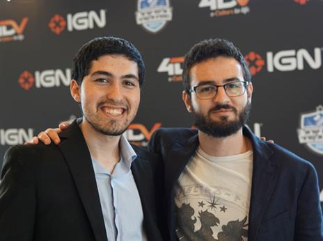 מימין לשמאל: יואב סוכן ועידו ברוש. צילום: מיכאל שוסטין