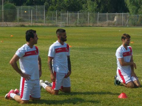 ממן לצד מגרלשווילי. יפתח בהתקפה