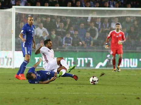 "להיות קפטן הנבחרת זה אחד מהרגעים הטובים בקריירה". בן חיים (אלן שיבר)