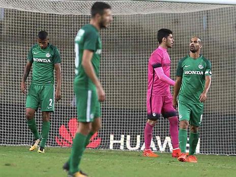 מכבי חיפה הייתה רחוקה מלהרשים גם הפעם (צילום: אלן שיבר)