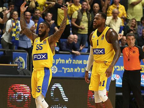 הפעם מכבי ת"א איכזבה בגדול (צילום: אלן שיבר)