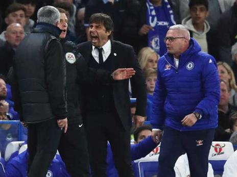 מוריניו הקשה על קונטה עם שלושה בלמים (Getty)