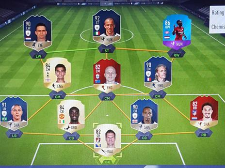 מחליף מערך ל-4-3-2-1 בדקה הראשונה.