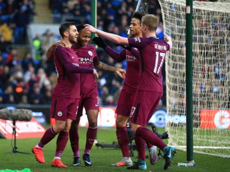 צמד שערים מוקדם הספיק לסיטי (getty)