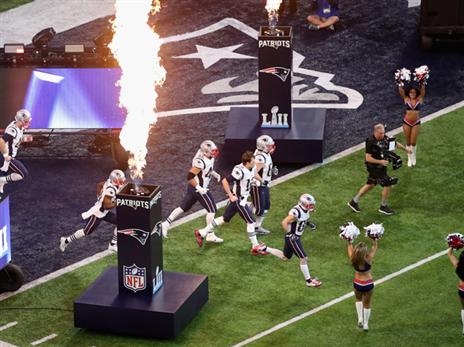 הפטריוטס קיוו לשישי שלהם בעידן בריידי (getty)