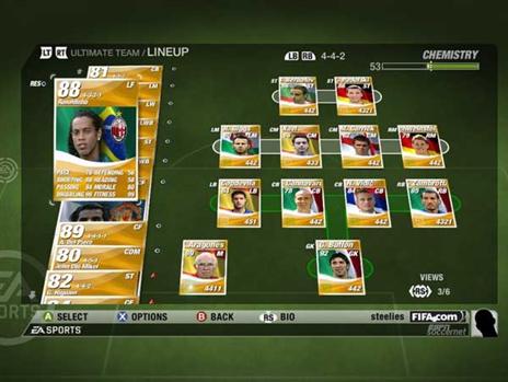 שינה את כללי המשחק: מצב ה-FUT אשר הוצג בפיפ"א 2009