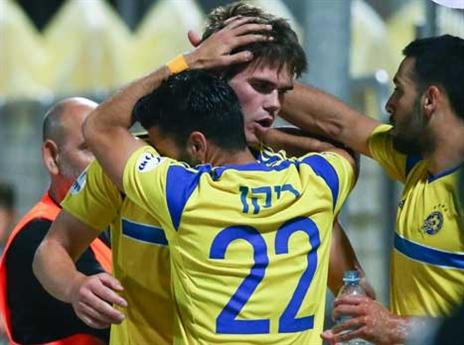 ריקן ובלקמן. שיתוף פעולה בניהם יכול להוביל את מכבי לניצחון היום.