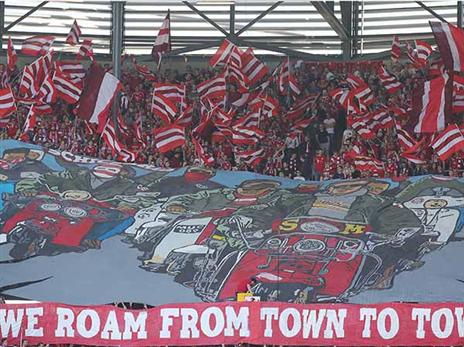 תמיכה ששווה אליפות. אוהדי באיירן (getty)