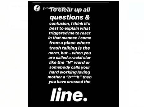 הפוסט שהעלה המילטון לחשבון האינסטגרם שלו