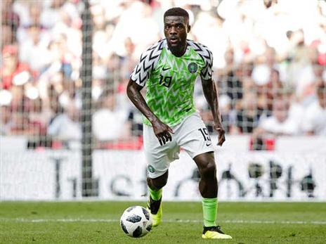 אוגו במדי ניגריה, 90 דקות מול צ'כיה (getty)