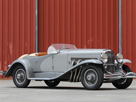 במקום השלישי: דוסנברג SSJ מ-1935 שנמכרה בפבל ביץ' תמורת 22 מיליון דולר (צילום: Gooding & Company’s)