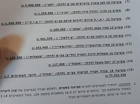 "המטרה היא להחזיר כמה שיותר כסף לנושים"