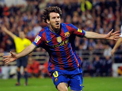 מסי הפך את קונטיני לסביבון (Denis Doyle, Getty)