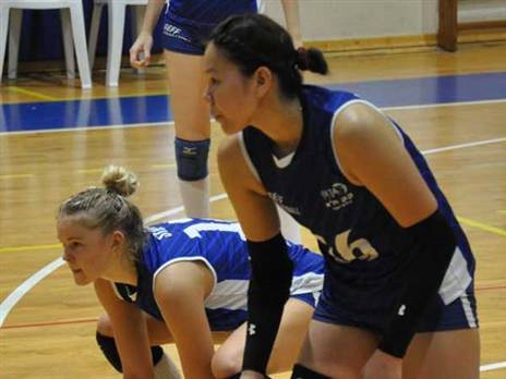 העונה המצוינת של ק.ק ת"א הסתיימה (צילום: אתר איגוד הכדורעף)