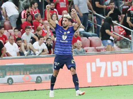 אין תחרות בליגה. יונתן כהן חוגג בטרנר (דני מרון)