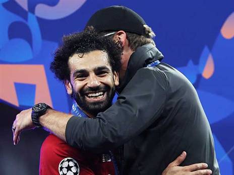 קלופ וסלאח, שניהם השכיחו את הטראומה מאשתקד (getty, Ian MacNicol)