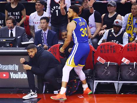 סטף ודרייק נפגשו שוב (צילום: Vaughn Ridley/Getty Images)