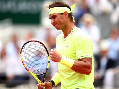 נדאל. יצא את המערכה השלישית כמו מלוע של תותח (Getty Images)