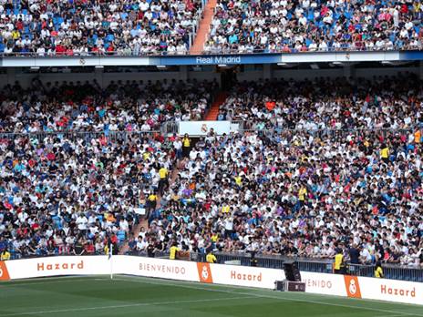 הברנבאו לא מסתפק בהזאר Getty)