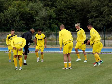 נתניה במחנה. הפסד במשחק הראשון (קרדיט: אתר סאנדציה)