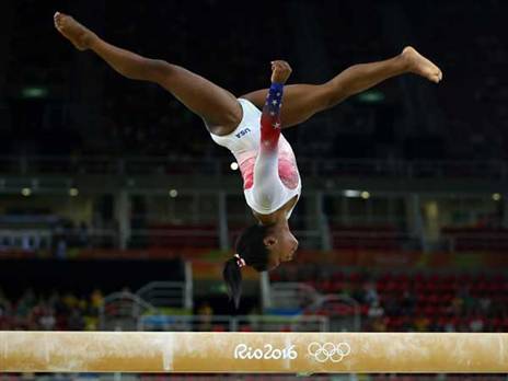 ביילס. יכולה להשלים היסטוריה (Getty)
