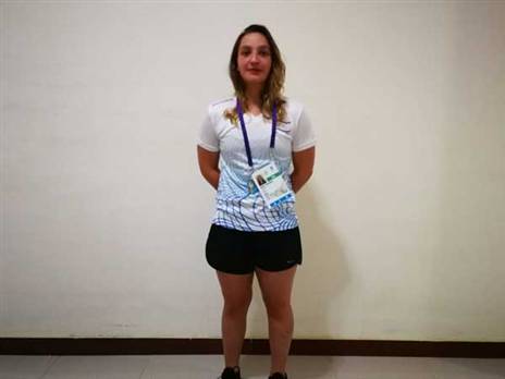 פוזדנר, שיא חדש לגילאי 15 (באדיבות הוועד האולימפי בישראל)